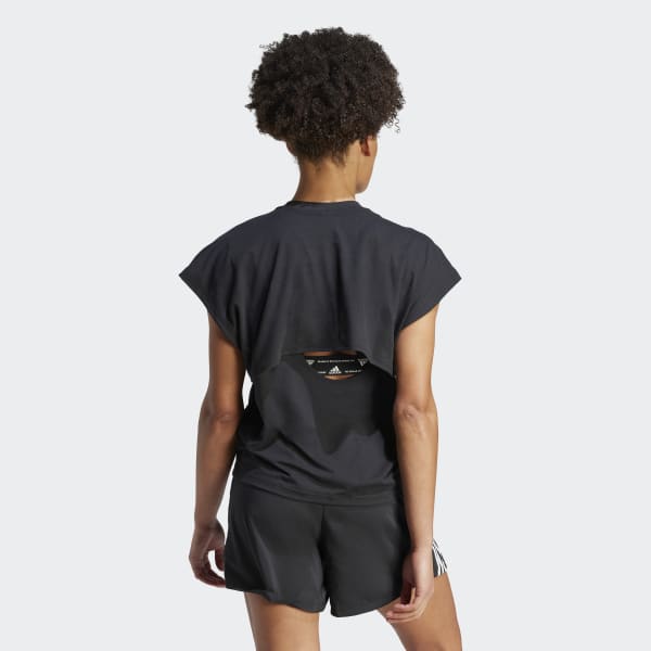 adidas Train Icons Training Regular Fit Logo Tee - Black | adidas Canada