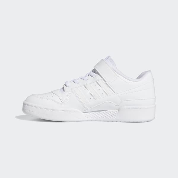 White Forum Low Shoes LEH75