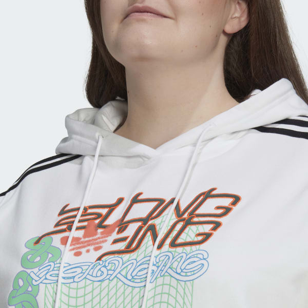 Bialy Hoodie (Plus Size) ETW72
