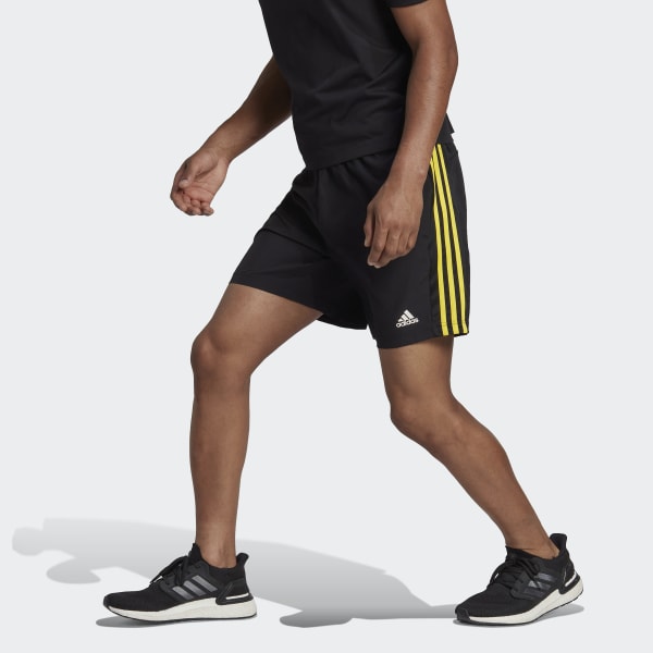 Black AEROREADY HIIT Side 3-Stripes Training Shorts