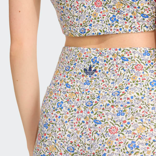 Short court adidas Originals x Liberty London - Blanc adidas