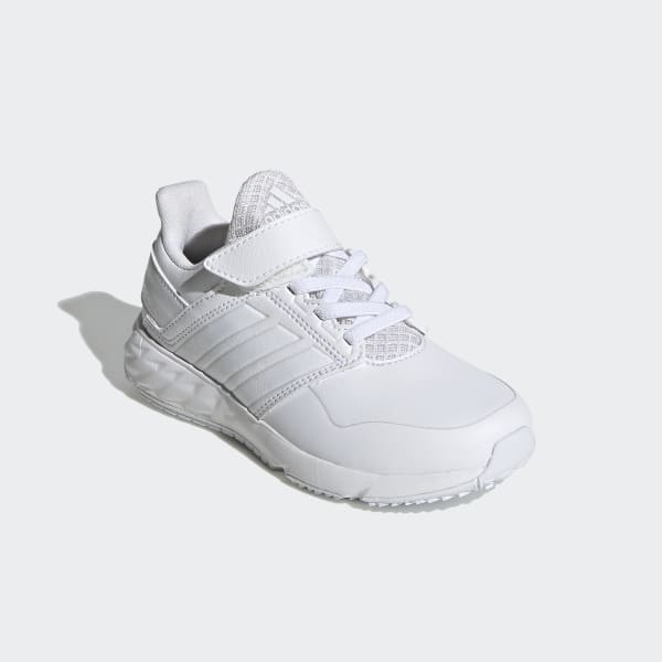 adidas white strap shoes