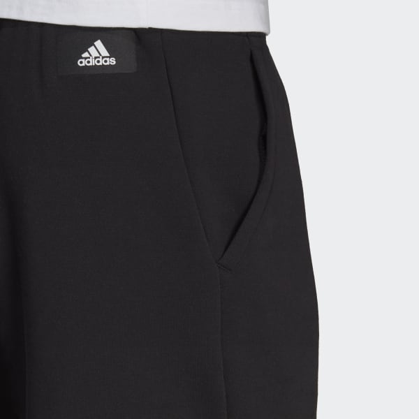 Black adidas Sportswear Future Icons Logo Graphic Shorts