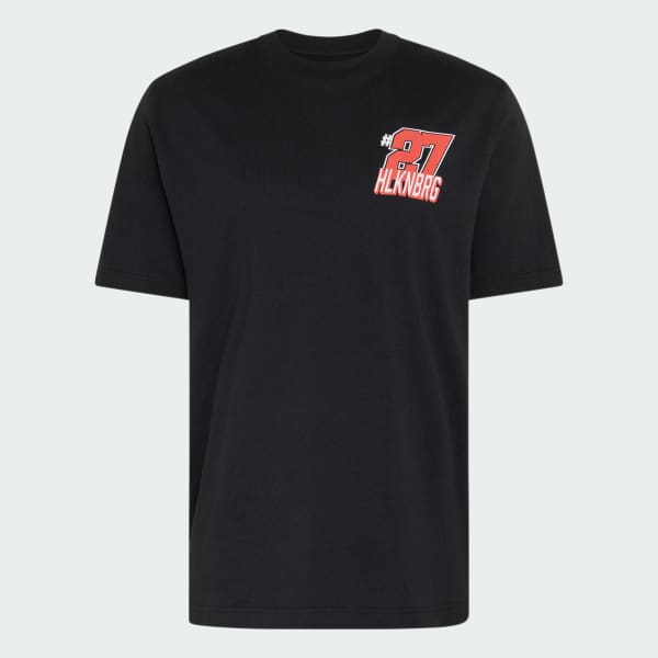 Μαύρο AUDI REVOLUT F1 TEAM GABRIEL BORTOLETO GRAPHIC II TEE