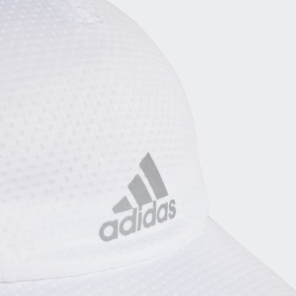 Blanco Gorra de Running AEROREADY Malla