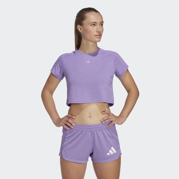 Remeras cortas de adidas para mujer store