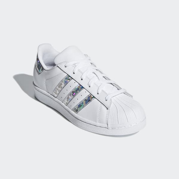 Silver Iridescent Shoes | adidas 