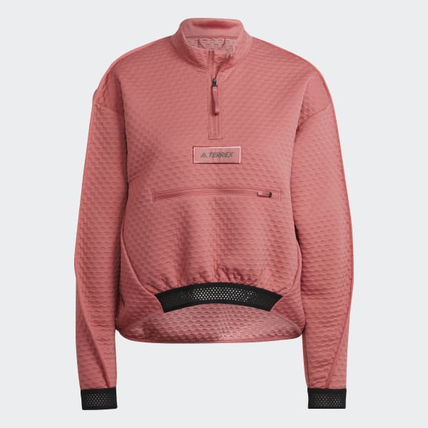 Red Terrex Hike 1/2 Zip Fleece 29572