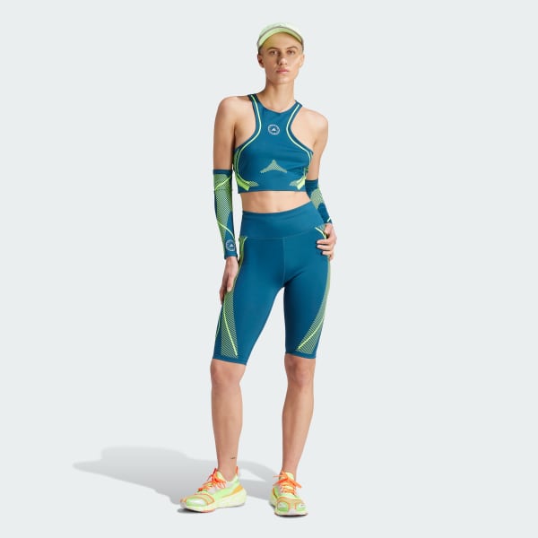 Azul Mallas adidas by Stella McCartney TruePace Running Bike