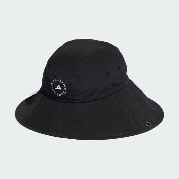 ハット STELLA MCCARTNEY DOUBLE FACE COTTON BUCKET HAT Reversible Black & White Cotton Bucket Hat by Stella