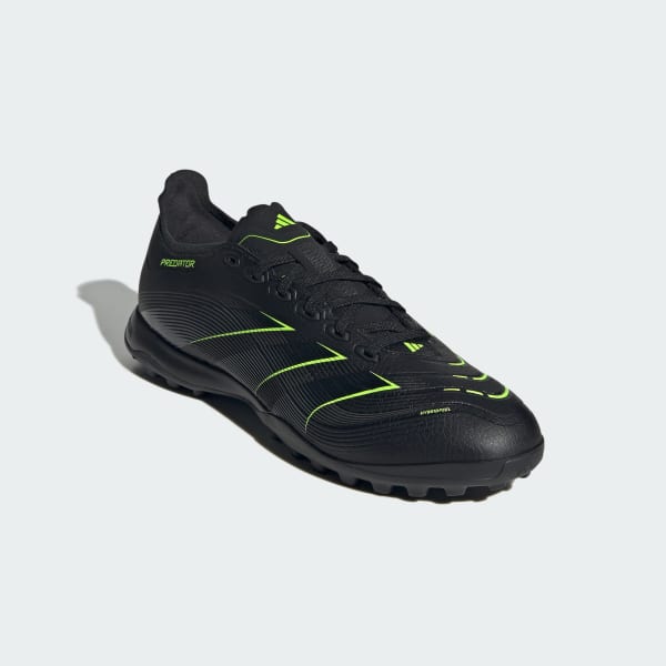 Negro Botines Predator League de Pasto Sintético