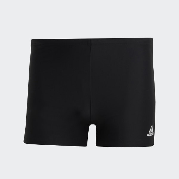 Schwarz Colorblock Swim Boxer-Badehose