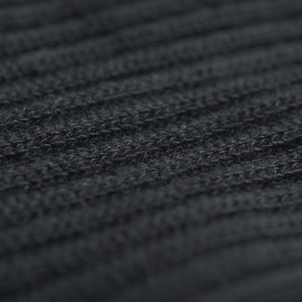 Negro Medias largas Solid 3 Pares (UNISEX)