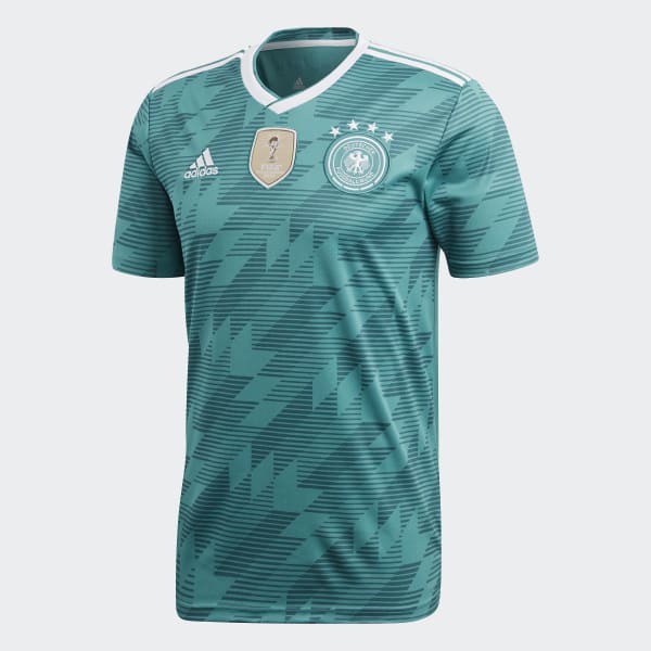 adidas Germany Away Jersey - Green 