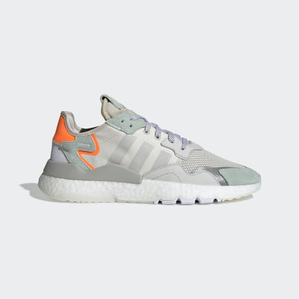 adidas Nite Jogger Shoes - White 