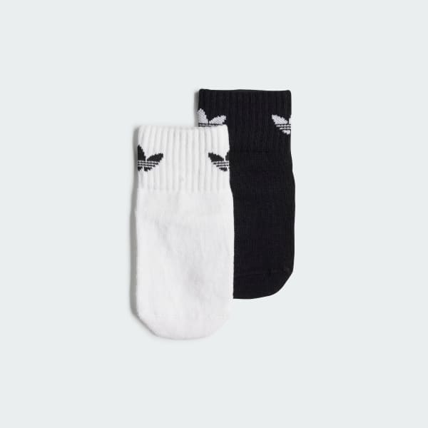 adidas Anti-Slip Socks 2 Pairs Kids - Black