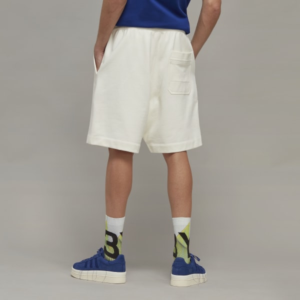 adidas Y-3 Organic Cotton Terry Shorts - White | Men's Lifestyle ...