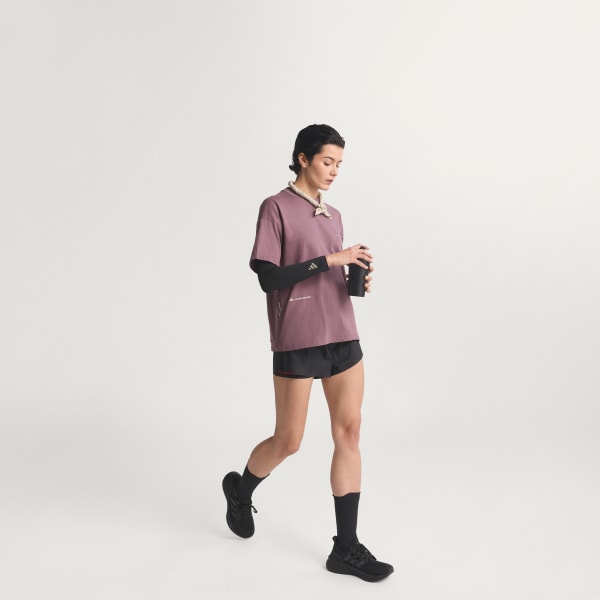 สีม่วง เสื้อวิ่ง Adi365 H.Koumori