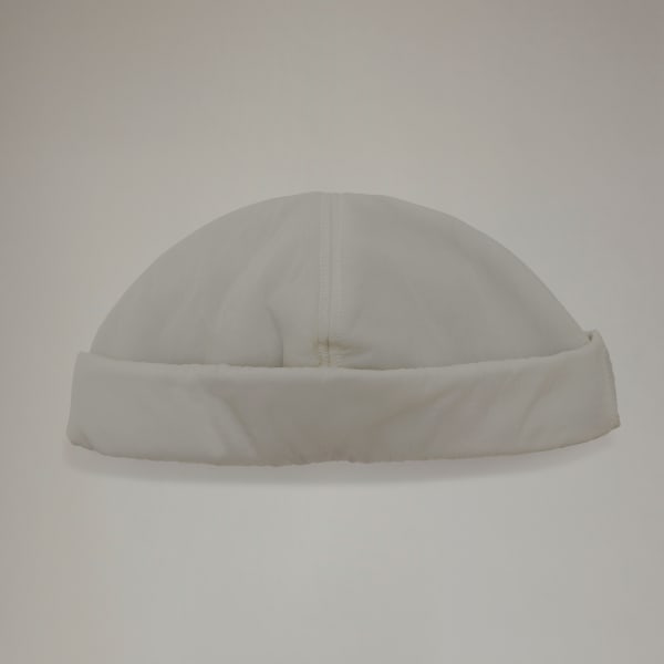 Grey Y-3 Webbing Padded Beanie