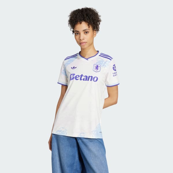 Bianco Maglia Third Aston Villa FC 25/26