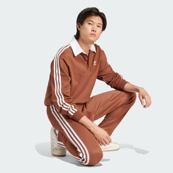adidas Adicolor Classics Beckenbauer Track Pants Brown adidas Thailand