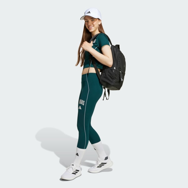 Vert T-shirt imprimé universitaire Train Essentials Enfants