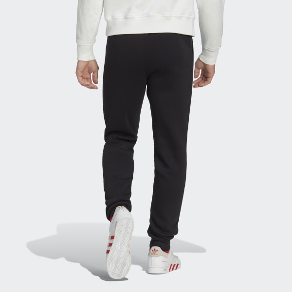 Czerń Real Madrid Essentials Trefoil Pants