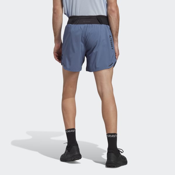 Blau TERREX Agravic Trail Running Shorts
