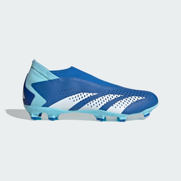 Azul Guayos Predator Accuracy.3 Sin Cordones Terreno Firme