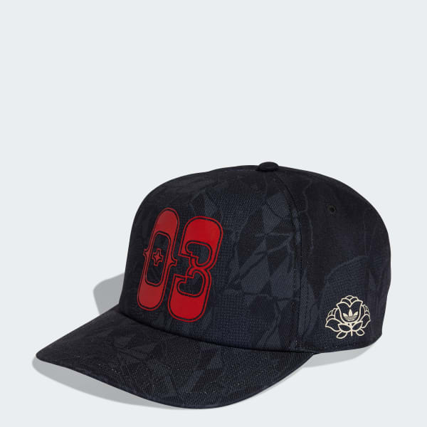 adidas SNAPBACK CAP ROSES - Black | Free Shipping with adiClub