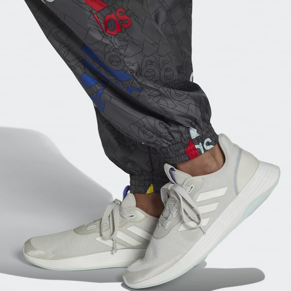 Siva Tepláky Essentials Multi-Colored Logo Loose Fit Woven