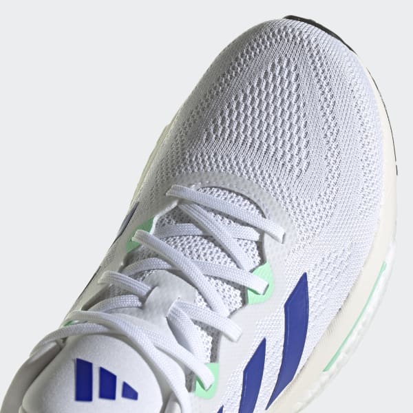 Adidas solecourt boost best sale white/green men's shoe