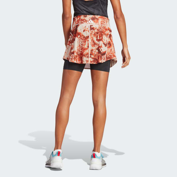 Brown Tennis Paris Match Skirt