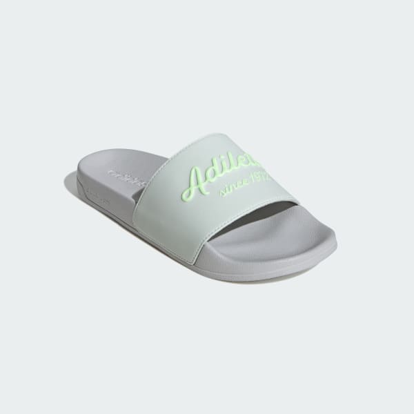 สีเขียว รองเท้าแตะ Adilette Shower
