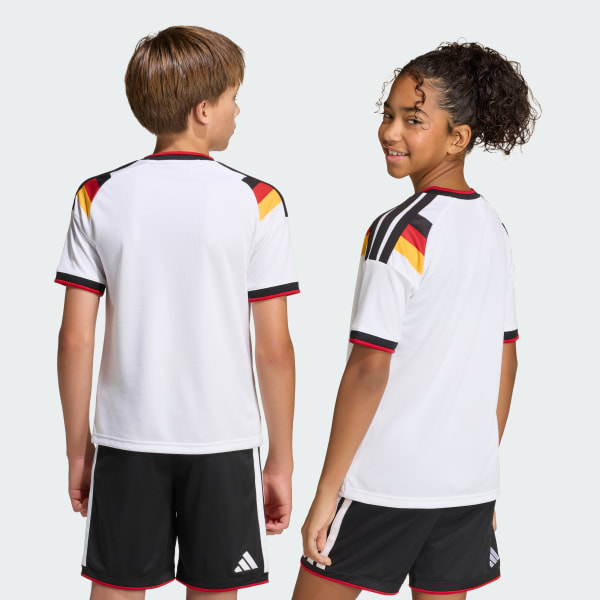 Weiss Deutschland 26 Kids Heimtrikot