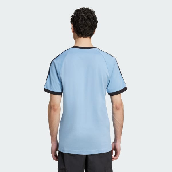 Azul Camiseta Adicolor Classics 3 Stripes