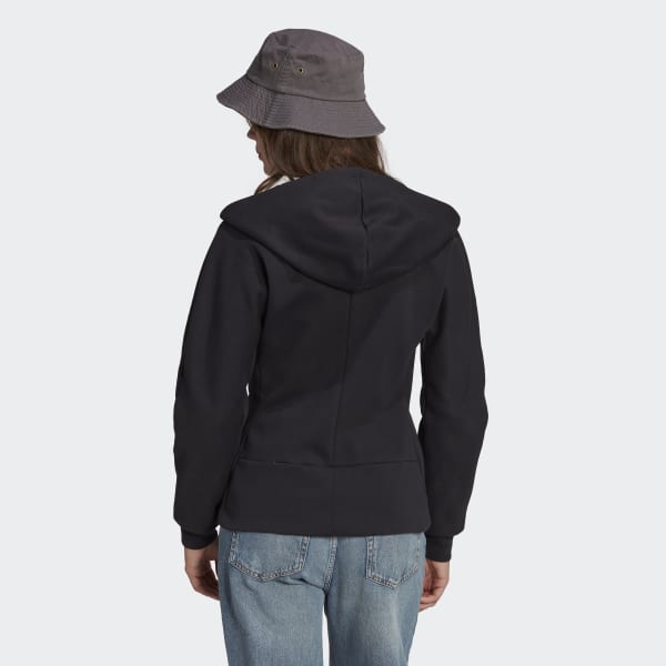 Czerń Real Madrid Anthem Jacket IE264