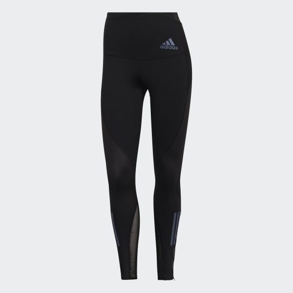 Preto Leggings de Running Adizero KFU60