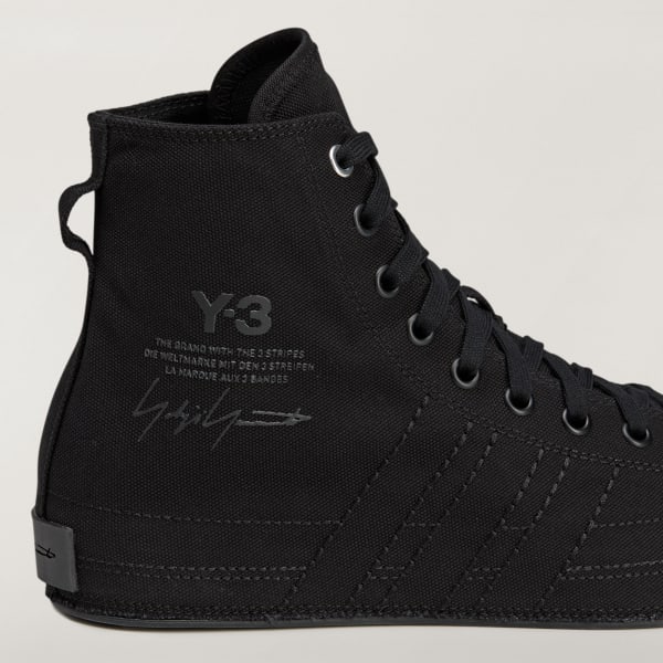 adidas Y-3 Nizza Hi - Black | Free Shipping with adiClub