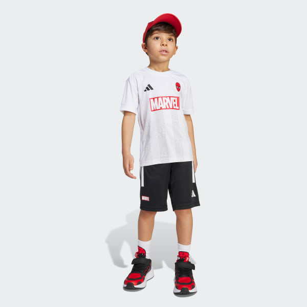 Putih Set Tee Marvel Spider-Man Anak
