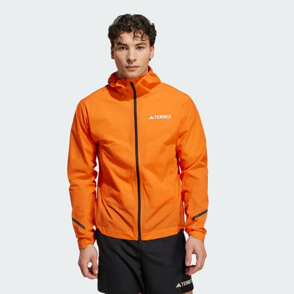 Πορτοκαλί Terrex Xperior 2.5 Layer Light Climaproof Jacket