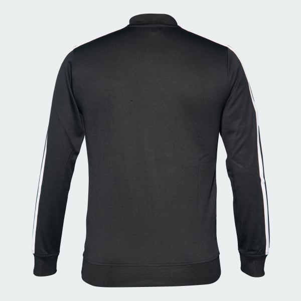 Black 3 Stripes Track Top