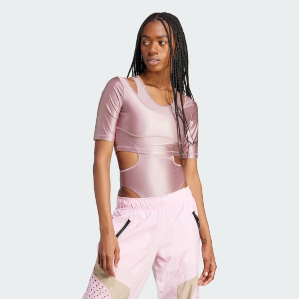 Paars adidas by Stella McCartney Croptop