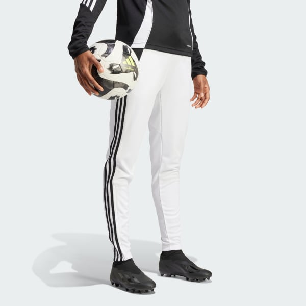 White Tiro 24 Training Pants