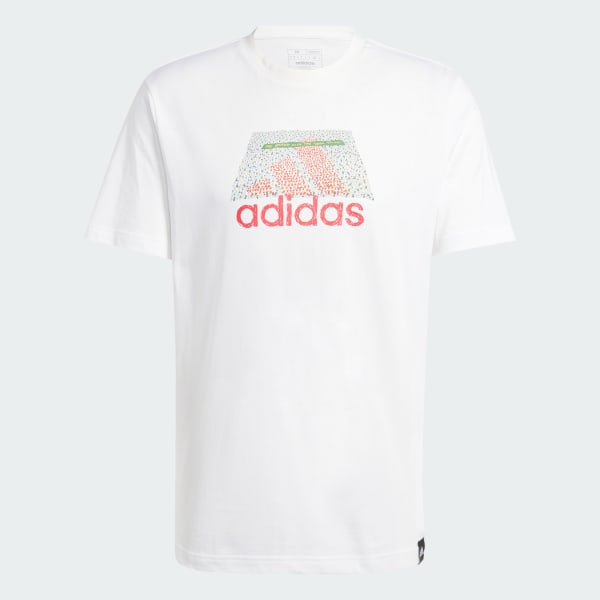 Blanco Camiseta Codes Badge of Sport Estampada