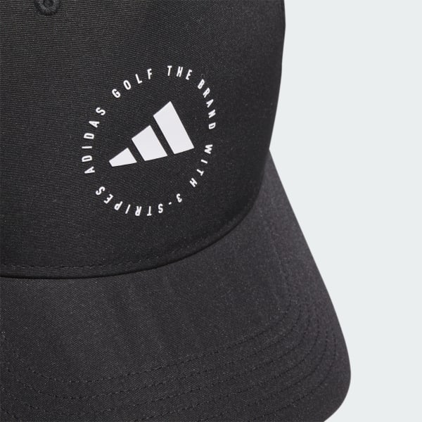 Negro Gorra de Golf Performance