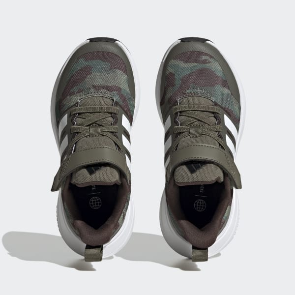 adidas FortaRun 2.0 Cloudfoam Elastic Lace Top Strap Shoes Green adidas Deutschland