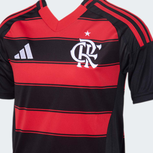 Preto Camisa I Flamengo Infantil 25/26