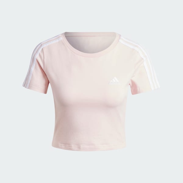 Rose T-shirt 3 bandes Essentials