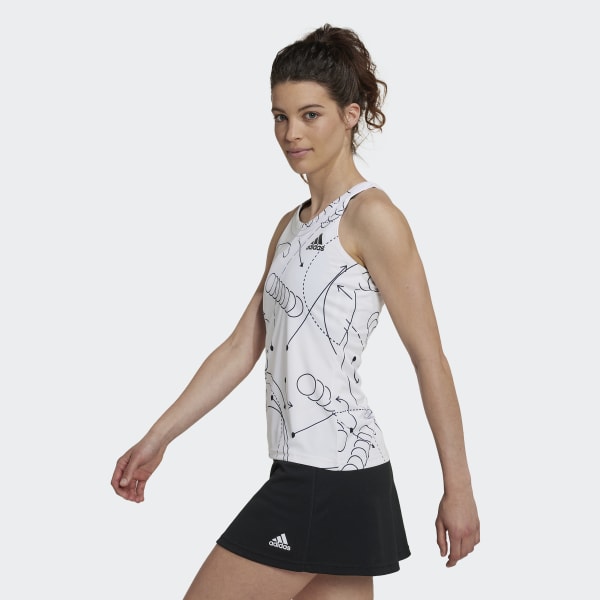 adidas Club Tennis Graphic Tanktop - Weiß | adidas Deutschland